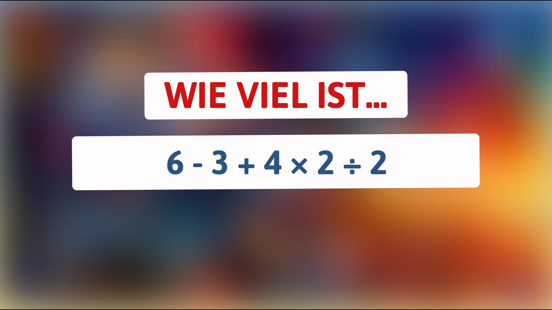 Teste dein Gehirn: Nur die Scharfsinnigsten lösen diese mathematische Herausforderung!"