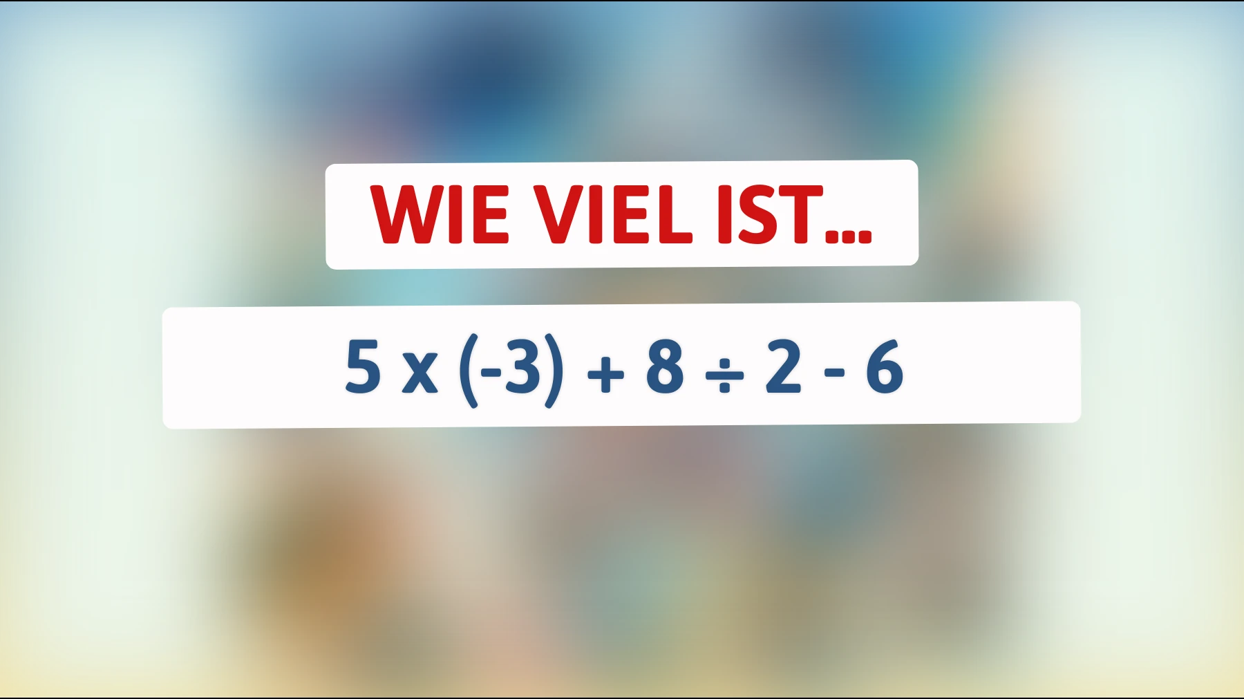 "Nur 1% der Menschen können diese mathematische Herausforderung knacken – gehörst du dazu?""