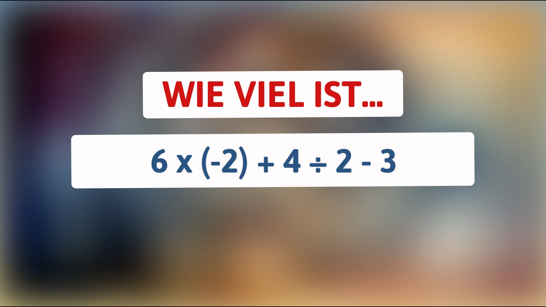 Bist du schlau genug, dieses mathematische Rätsel zu lösen? Teste dein Wissen!"