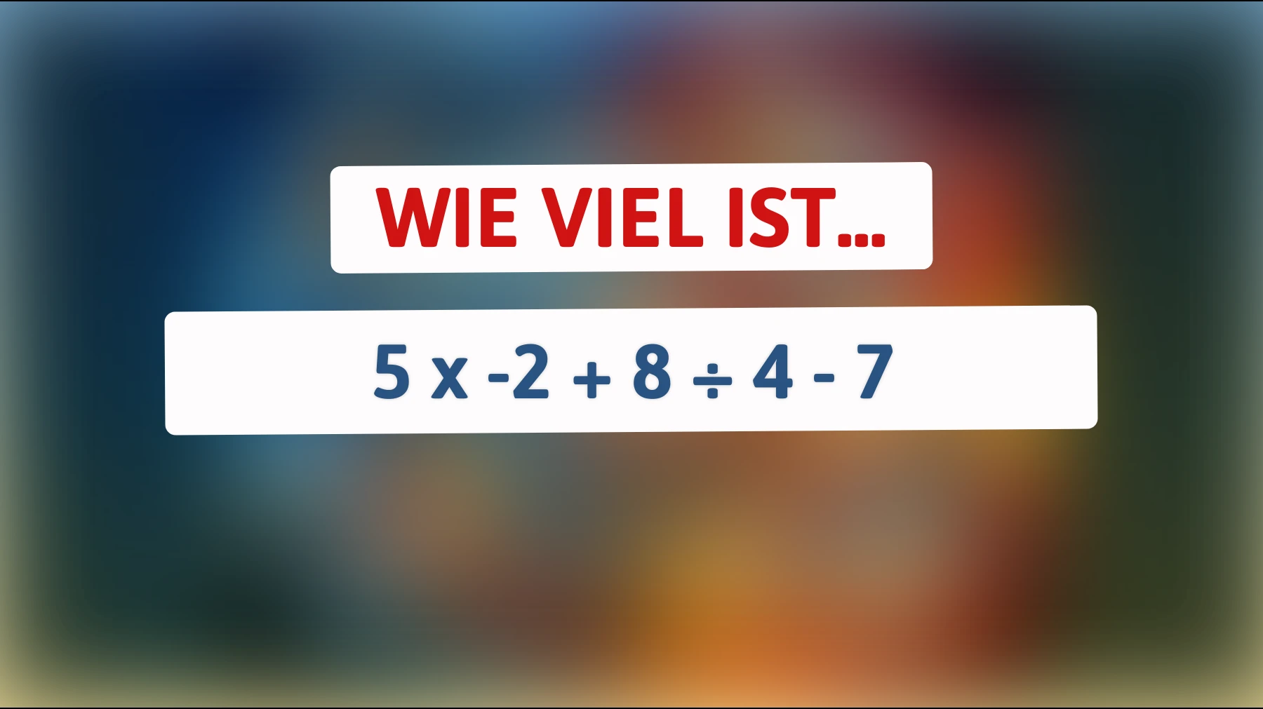 Nur 1 von 100 schafft es: Kannst du das knifflige Mathe-Rätsel lösen? Teste deine Genialität!"